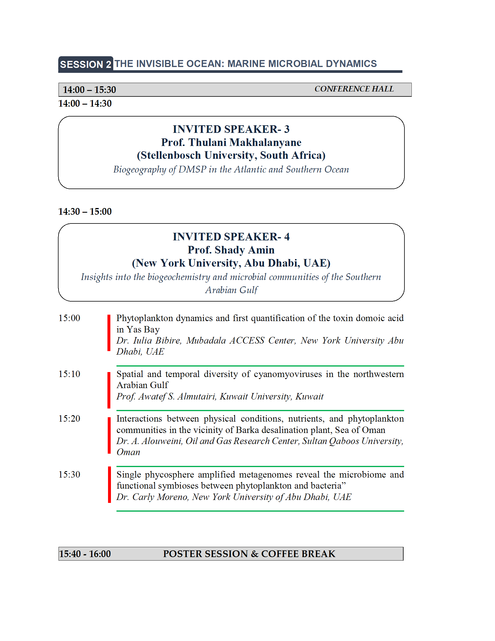 MESME 2026 Tentative program-Biology Dept conv 7